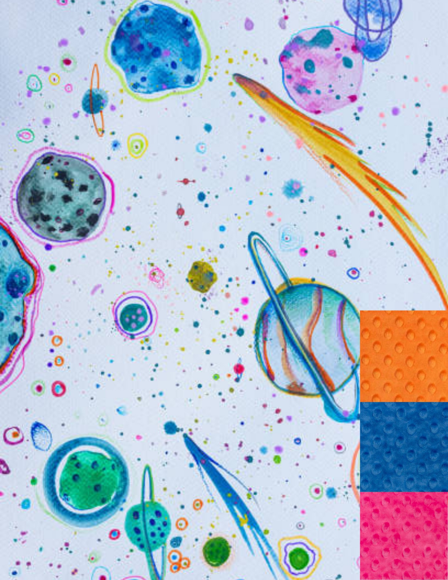 Couverture l’Espace en couleur ☄️