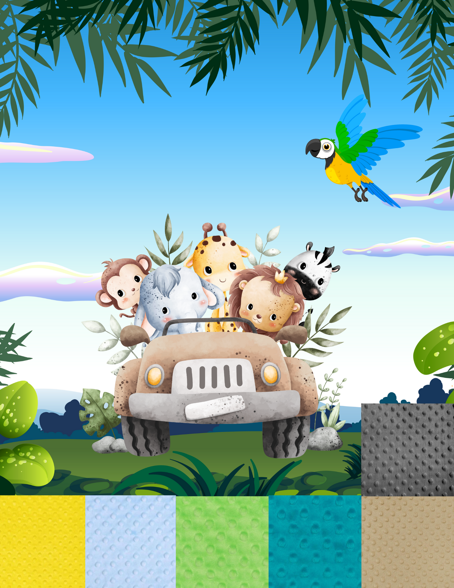 Couverture Animaux en Safari
