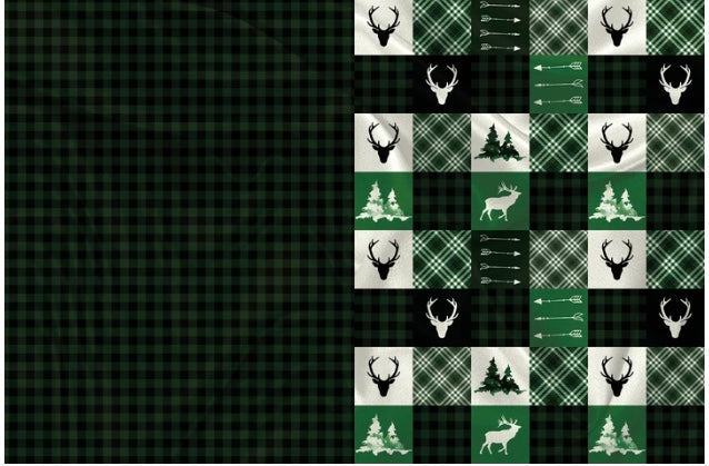 GREEN Checkered Cover