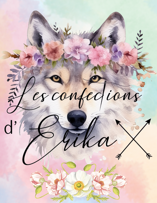 Couverture Louve Pastel