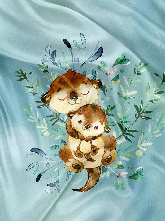 Serviette Loutre