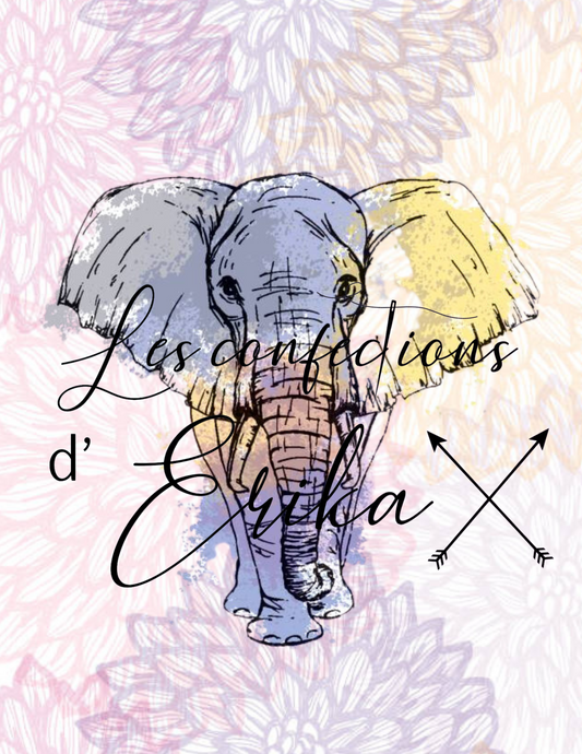 Couverture Éléphant Mandala