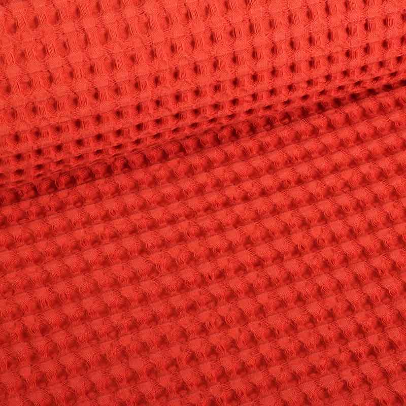 Red Towel Poncho