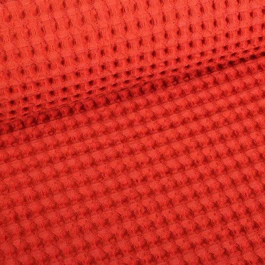 Red Towel Poncho