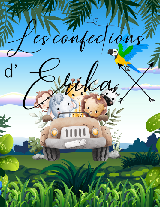 Couverture Animaux en Safari