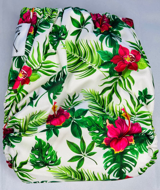 Hibiscus Washable Diaper