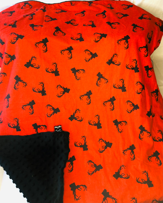Red deer blanket